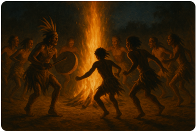 Az emlékezet nem archívumban született.
Hanem körben állva, tűz mellett, dobszóval.